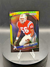 2025 Prizm Black Andre Tippett Gold Refractor /5