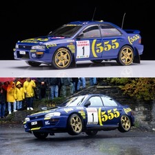1:18 Sunstar Subaru Impreza McRae WRC Rally 96 Italy Car Model