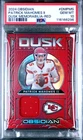 2024 OBSIDIAN #DMPMS PATRICK MAHOMES II DUSK MEMORABILIA-RED PSA GEM MT 10