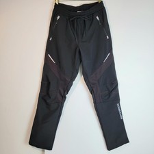 Rockbros Winter Sweatpants Casual Sports Fleece Lined Cycling Pants Size Small