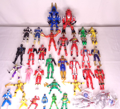 Power Rangers Mixed Action Figure Lot - Over 30 Pieces