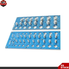 Bolt Size and Thread Gauge 17 Metric and 21 Inch,Nut and Bolt Thread Checker