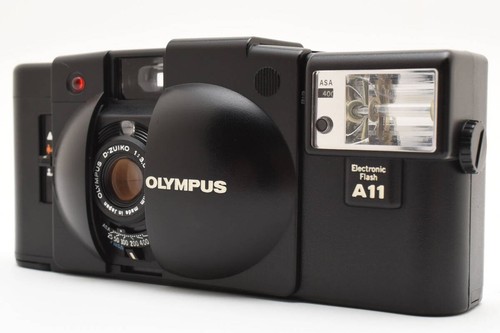 Olympus Xa2 D.Zuiko 35Mm F3.5 Compact Film Camera Flash A11 Operation Confirmed - Picture 2 of 10