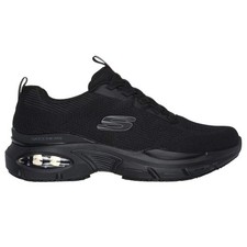 Skechers Men's 200220 Skech- Air Ventura Black Slip Resistant Work Shoes