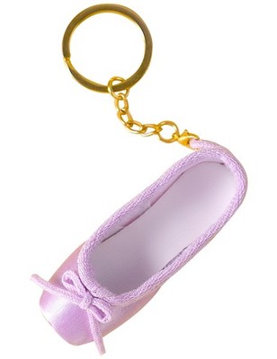 Ballet Shoe Keychain Point Shoe Pedant Decoration for Dancer Ballerina Bag