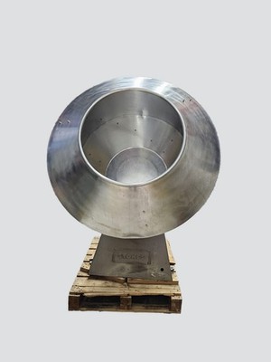 Stokes Stainless Steel Coating Pan 42  Diameter Model 100VS