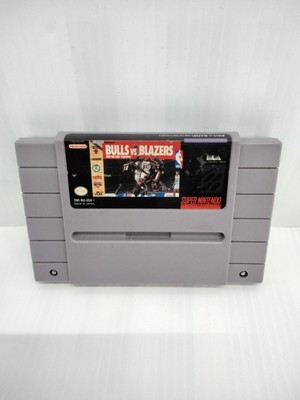 Bulls vs. Blazers & The NBA Playoffs (Super Nintendo Entertainment System, 1992)