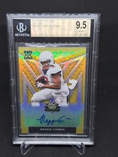 2020 Leaf Valiant - Reggie Corbin #BA-RC1 gold /10  (AU, RC)