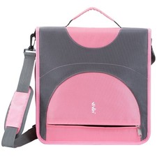 Zipper Binder 2 inch O-Ring 450 Sheet Capacity, Multiple Tab and Zip Pockets