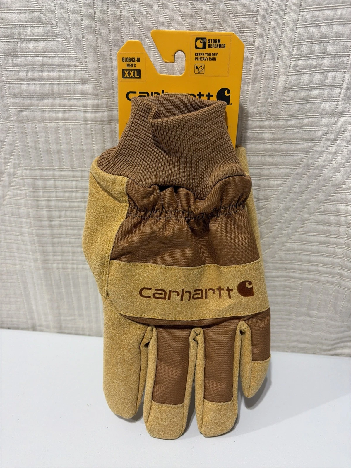 Carhartt Storm Defender Insulated Knit Cuff Glove GLO842M Size XXL New