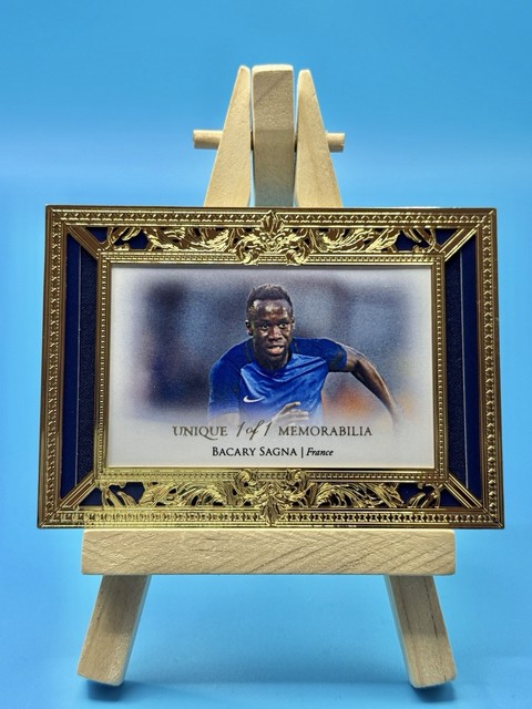 Bacary Sagna 2023 Futera Unique 1 Of 1 Memorabilia Patch 1/1 - Man City Arsenal