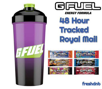 G Fuel Sour Gummy Worms Starter Kit Shaker Tasse - 6 Beutel - UK Gfuel Verkäufer