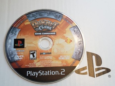 --DISC ONLY-- DEMO Ratchet & Clank: Going Commando (Playstation 2, PS2) DEMO