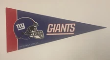 NFL New York Giants NY Mini Pennant 4”x9" Wall Decor Flag Football Banner Lot#72