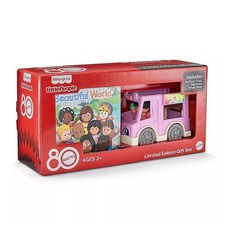 Fisher-Price Little People Ice Cream Truck 2 Piece Playset with Figures  Books