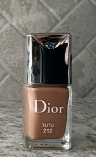 DIOR Vernis Gel Shine Nail Polish 212 Tutu 10 mL 0.33 fl oz NWOB Authentic