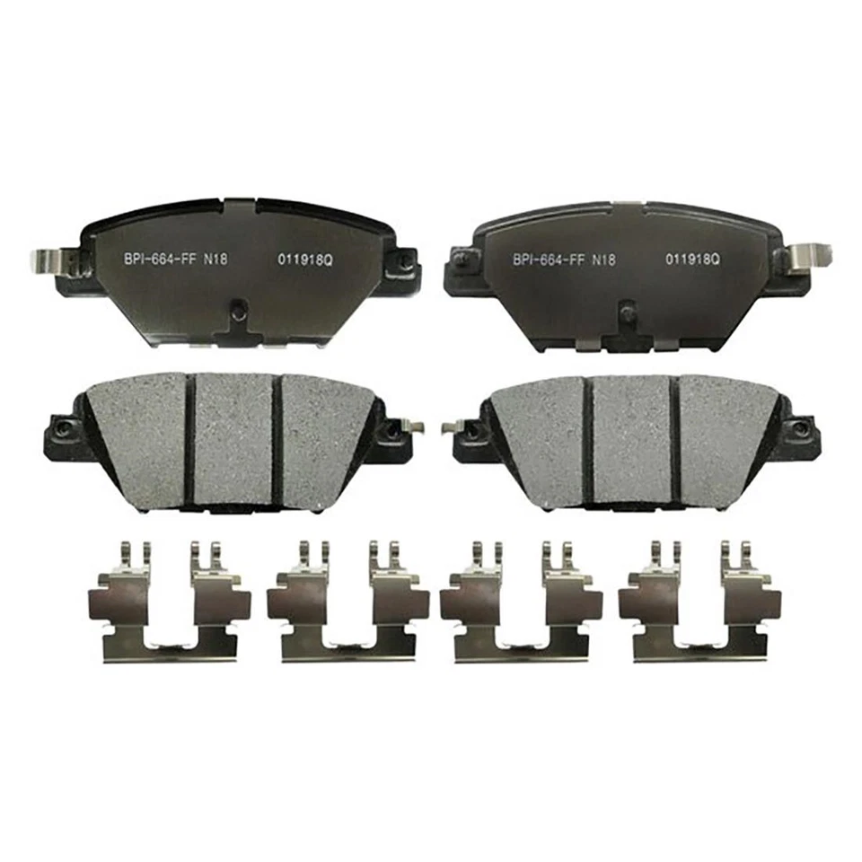 Pastillas de freno delanteras y traseras de cerámica R-Line 2019 2018 2017 2016 para Mazda CX-9 Foto 2 de 4