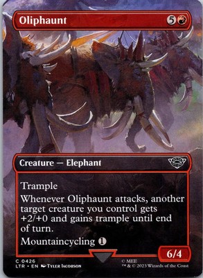 Oliphaunt (Borderless) Universes Beyond: Lord of the Rings Regular