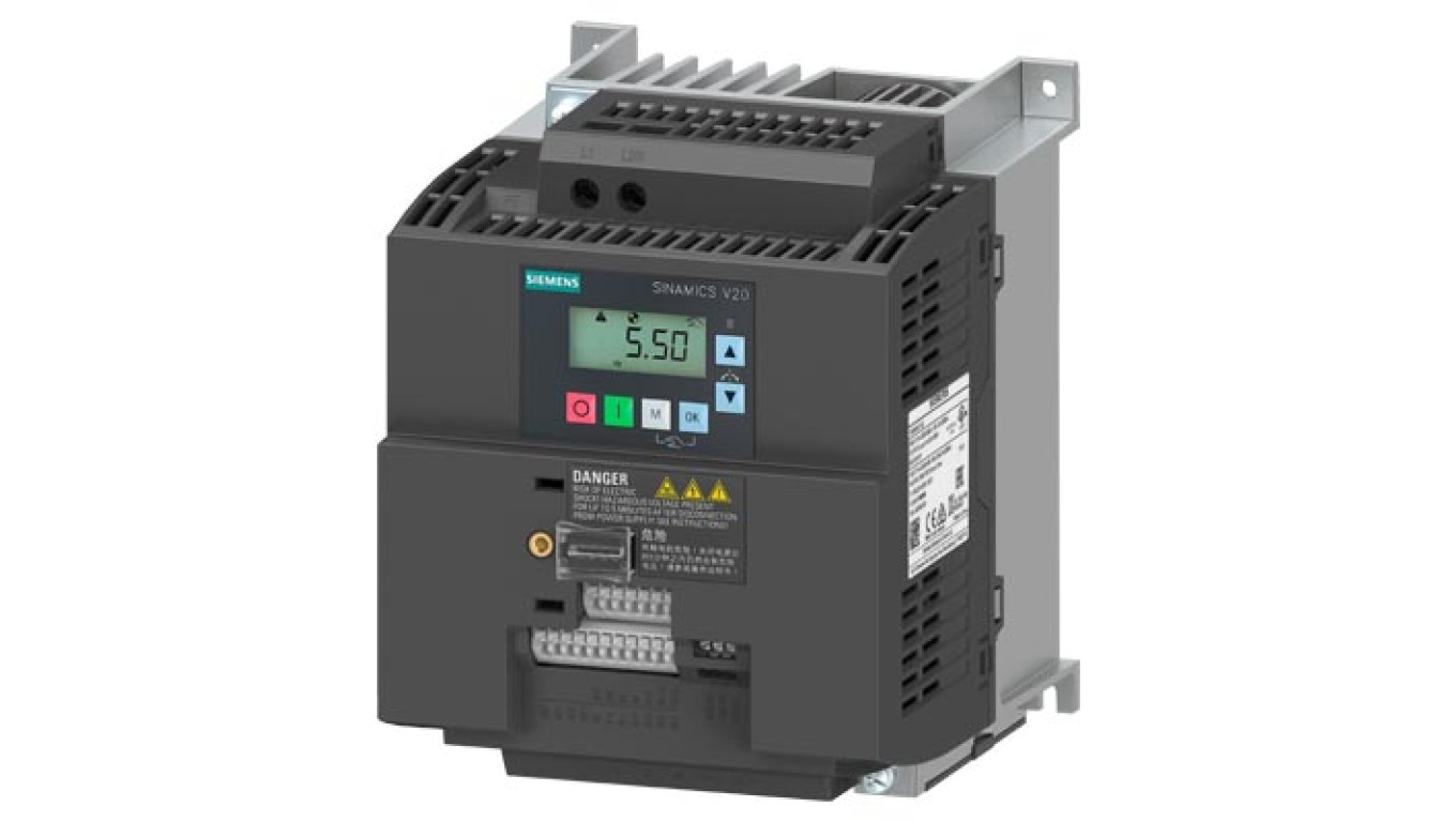 Inverter Uwe=230V Sinamics V20 6SL3210-5BB22-2BV1