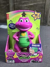 Barney's World Heart Hands Barney Interactive Toy READ