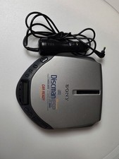 SONY D-E307CK Discman ESP Portable CD Player With Corded Earbuds Tested WORKING