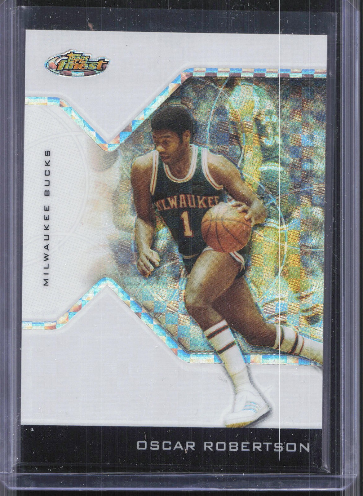 2004-05 Finest #134 Oscar Robertson X-Fractors #/199