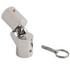 Connecteur pivotant flexible pour tuyau de garde-corps de bateau de qualité mar
