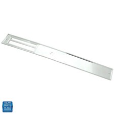 1970-72 Cutlass Plastic Console Chrome Plate Insert For Automatic Trans
