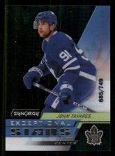 2020-21 Upper Deck Synergy Exceptional Stars John Tavares Toronto Maple Leafs
