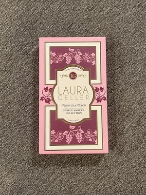 Laura Geller PARTY IN A PINCH 5-Piece Makeup Collection   LIGHT - Full Size Set