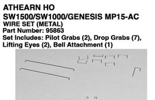 Athearn HO SW1000/SW1500, MP15-AC locomotive Part # 95863 Wire Set - New