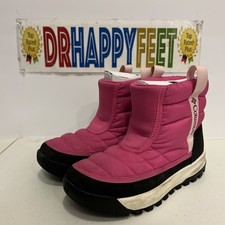 Columbia Youth Snowtrot Mid Kids Snow Boots Size 6Y Pink BY2238 695
