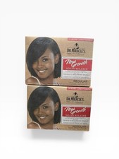 2X Dr. Miracle's New Growth No-Lye Relaxer Kit, Regular, New EXP 05/26
