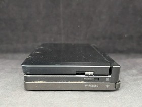 B3055 Nintendo 3DS console Cosmo Black Japan w/pen memory 2GB fx