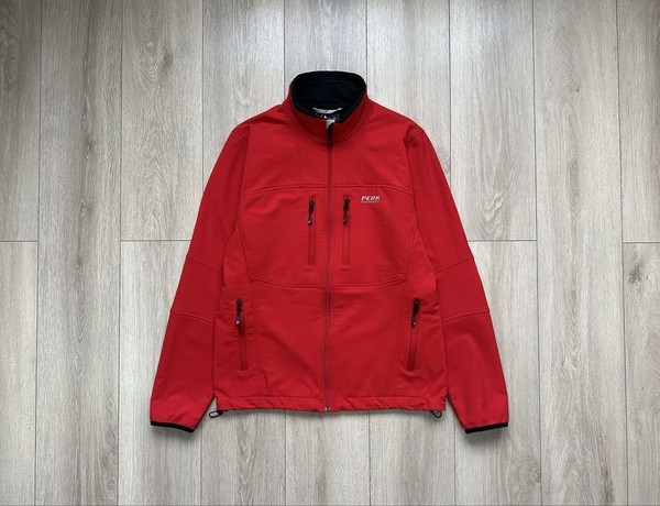 Men Peak Performance Softshell Jacket Black 40 #2NHP