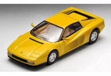 Mini car 164 LV-N Ferrari Testarossa Yellow "Tomica Limited Vintage NEO"
