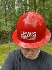 MSA Safety Skullgard Full Brim Hard Hat Type 1 Class G w/ Ratchet Suspension Red