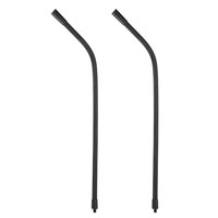 "2 StüCk 1/4\" Auf 3/8\" Gewinde Schlauch FüR Heavy Duty, 16\" Ganshals, Schwarz"