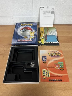 pokemon starter gift box 1999 Set Complete W/ Inserts , Coin More