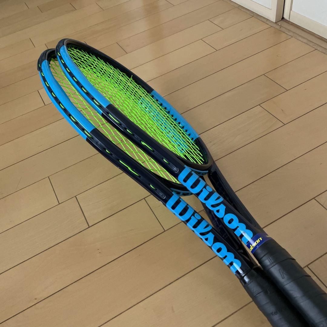 【美品】Wilson ULTRA TOUR 95J G3 Wilson Ultra Tour 95Jp G3 95Cv ​​G2 2 Pieces Nishikori Kei