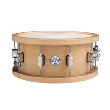 PDP 20-Ply Maple Snare with Wood Hoops and Chrome Hardware 14x5.5"
