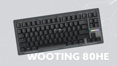 Wooting 80HE ANSI Ghost PCR Plastic Gaming Keyboard | eBay