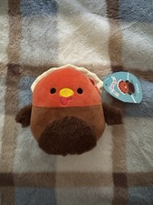 NWT Squishmallows Thanksgiving Turkey Plush ULANA  Stuffed Animal