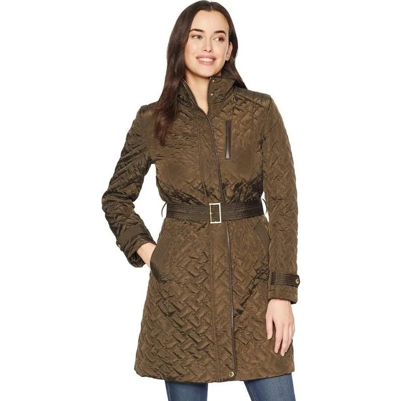 Cole Hahn Quilted Coat, Size S