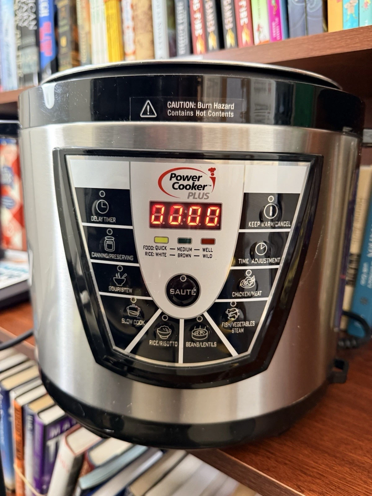 Power Cooker Plus Pressure Cooker PPC772P Black & Stainless EUC