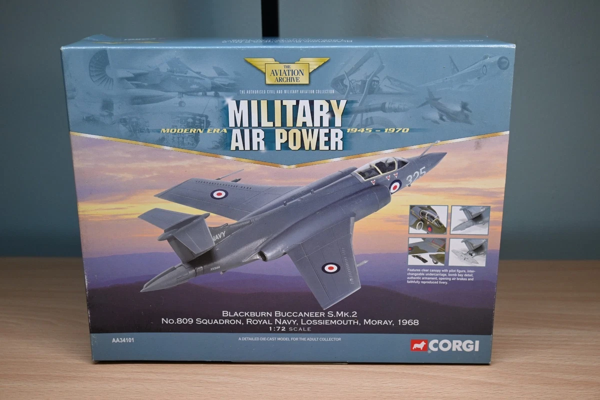 Corgi Buccaneer Blackburn Contemporary Diecast Aircraft