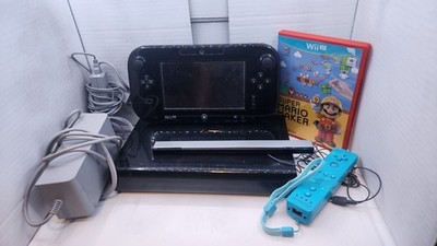 Nintendo Wii U Black with Controller Pad
