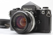 Nikon F2 analoge Kleinbildkamera DE-1 Eyelevel mit Nikkor-S.C 50 mm F/1.4...