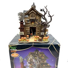 Lemax Creepy Barn Spooky Town Collection Hall...
