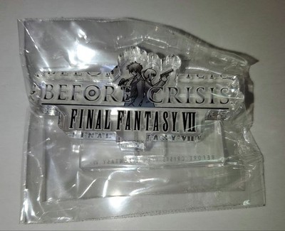 Final Fantasy VII Before Crisis Logo Acryl Ständer Neu Ungeöffnet